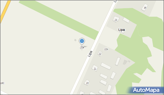 Lipa, Lipa, 22a, mapa Lipa