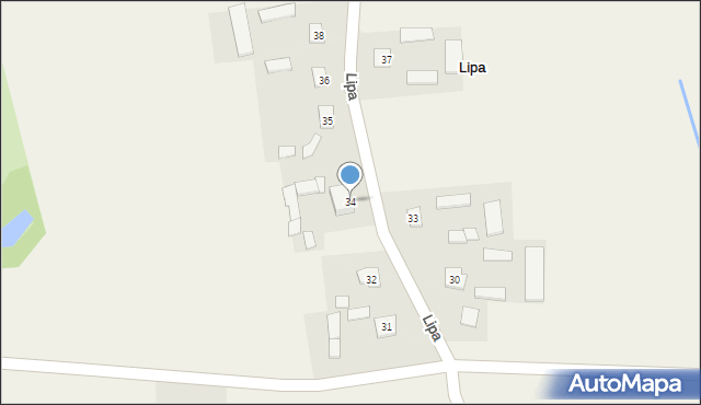 Lipa, Lipa, 34, mapa Lipa