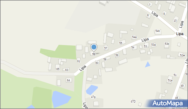 Lipa, Lipa, 59, mapa Lipa