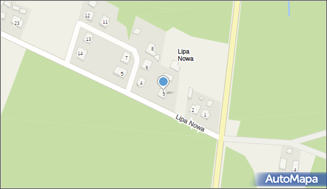 Lipa, Lipa Nowa, 3, mapa Lipa