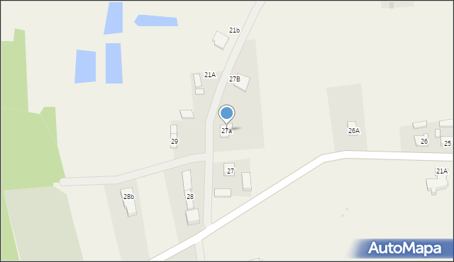 Lipe Trzecie, Lipe Trzecie, 27a, mapa Lipe Trzecie