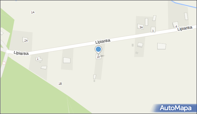 Lipianka, Lipianka, 1c, mapa Lipianka