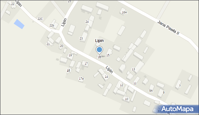 Lipin, Lipin, 16, mapa Lipin