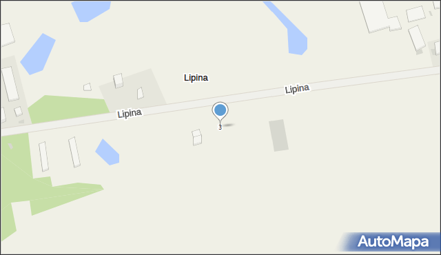 Lipina, Lipina, 3, mapa Lipina