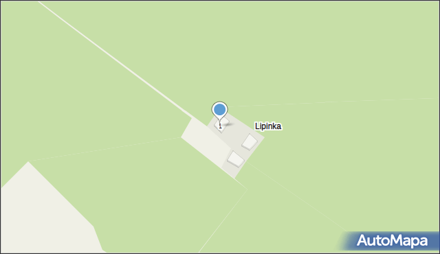 Lipinka, Lipinka, 1, mapa Lipinka
