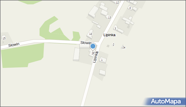 Lipinka, Lipinka, 16, mapa Lipinka