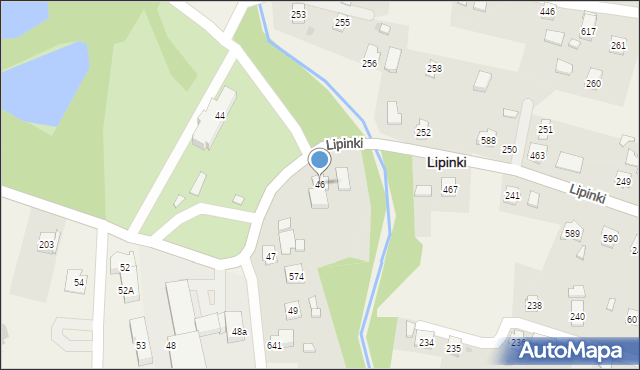 Lipinki, Lipinki, 46, mapa Lipinki