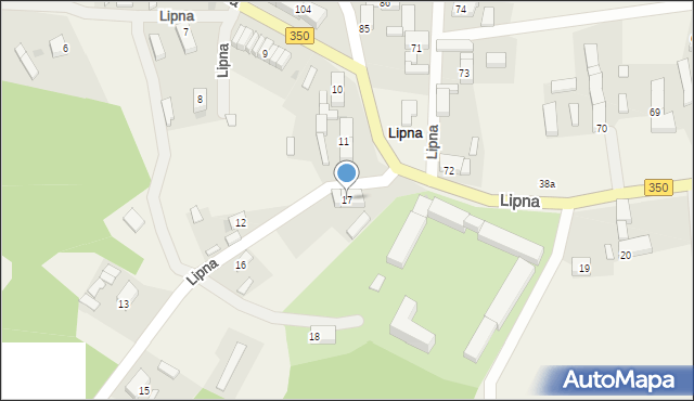 Lipna, Lipna, 17, mapa Lipna