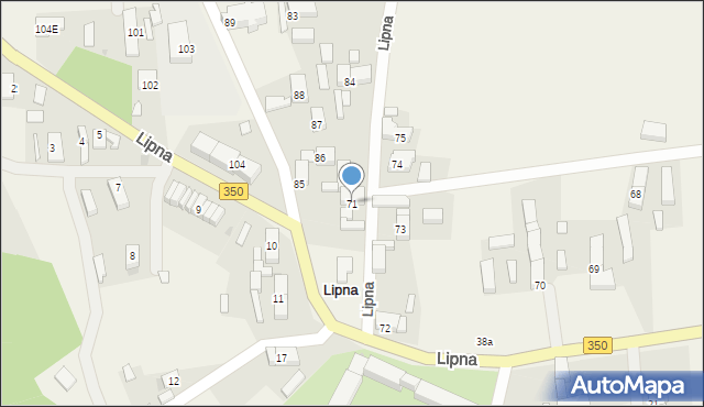 Lipna, Lipna, 71, mapa Lipna