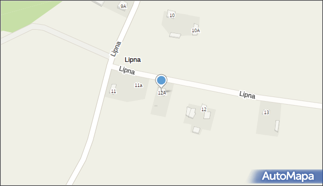 Lipna, Lipna, 12A, mapa Lipna