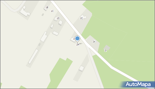 Lipniak, Lipniak, 1H, mapa Lipniak