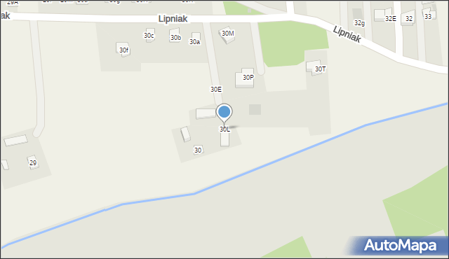 Lipniak, Lipniak, 30L, mapa Lipniak