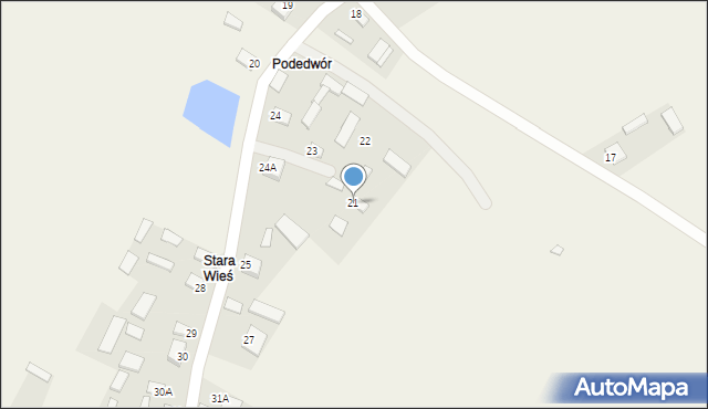 Lipnica, Lipnica, 21, mapa Lipnica