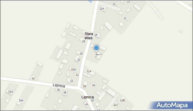 Lipnica, Lipnica, 27, mapa Lipnica