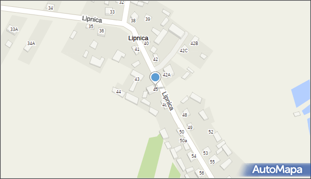 Lipnica, Lipnica, 45, mapa Lipnica