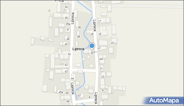 Lipnica, Lipnica, 12, mapa Lipnica