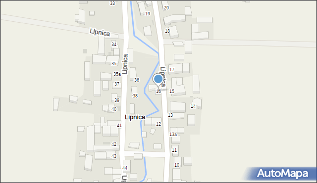 Lipnica, Lipnica, 16, mapa Lipnica