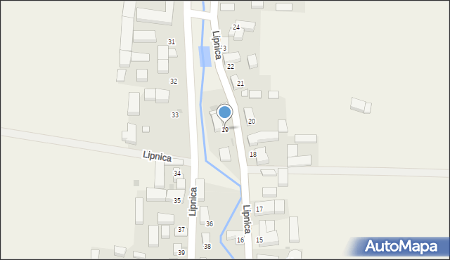 Lipnica, Lipnica, 19, mapa Lipnica