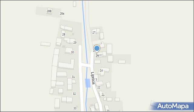 Lipnica, Lipnica, 25, mapa Lipnica