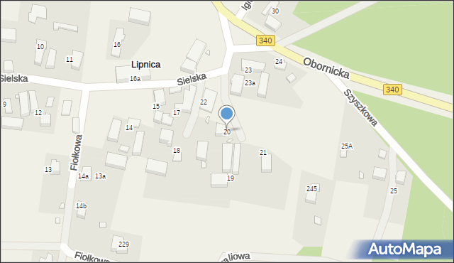 Lipnica, Lipnica, 20, mapa Lipnica