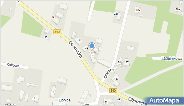 Lipnica, Lipnica, 31, mapa Lipnica