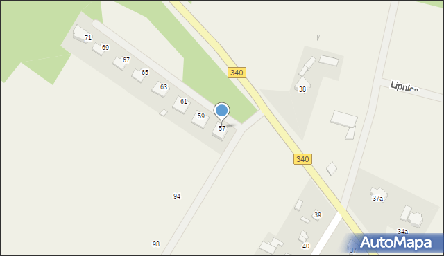 Lipnica, Lipnica, 57, mapa Lipnica