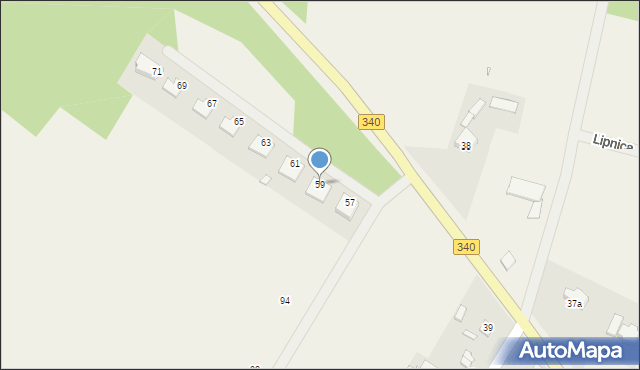 Lipnica, Lipnica, 59, mapa Lipnica