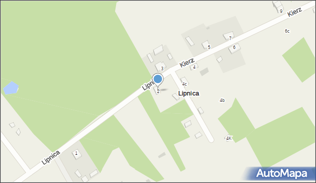 Lipnica, Lipnica, 2, mapa Lipnica