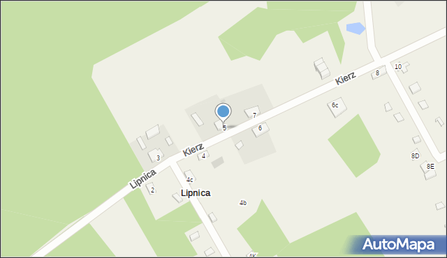 Lipnica, Lipnica, 5, mapa Lipnica