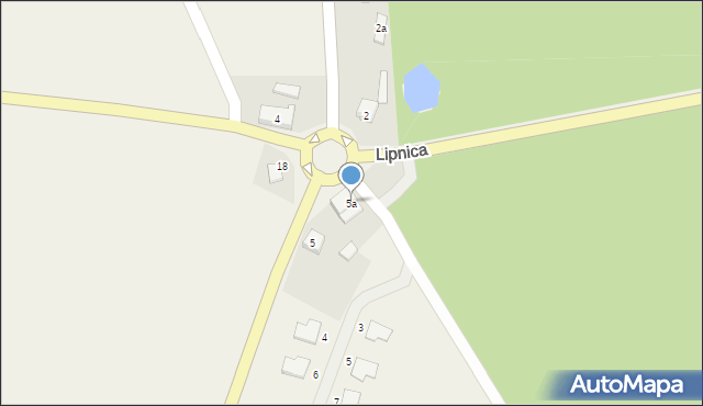 Lipnica, Lipnica, 5a, mapa Lipnica