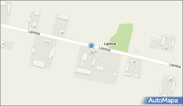 Lipnica, Lipnica, 13, mapa Lipnica