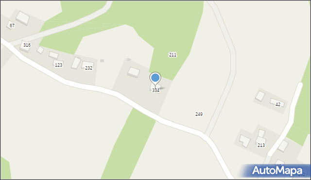 Lipnica Górna, Lipnica Górna, 334, mapa Lipnica Górna