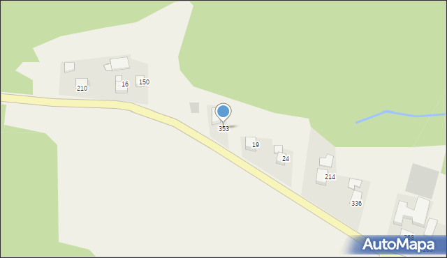 Lipnica Górna, Lipnica Górna, 353, mapa Lipnica Górna