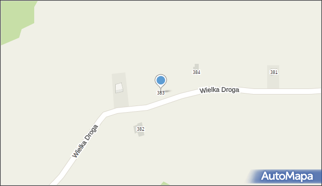 Lipnica Górna, Lipnica Górna, 383, mapa Lipnica Górna