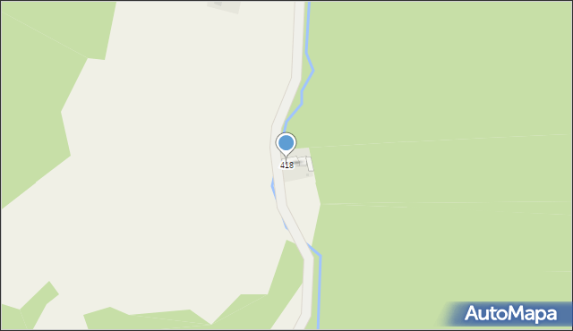 Lipnica Mała, Lipnica Mała, 418, mapa Lipnica Mała