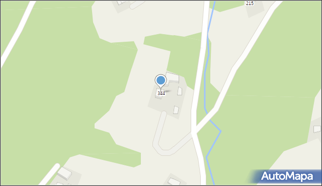Lipnica Wielka, Lipnica Wielka, 344, mapa Lipnica Wielka