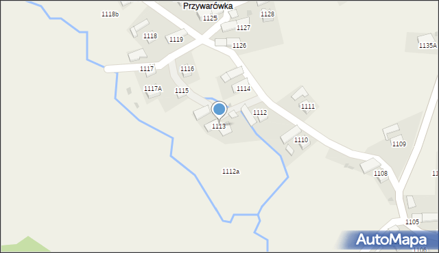 Lipnica Wielka, Lipnica Wielka, 1113, mapa Lipnica Wielka