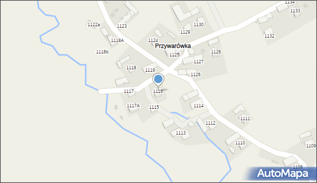 Lipnica Wielka, Lipnica Wielka, 1116, mapa Lipnica Wielka