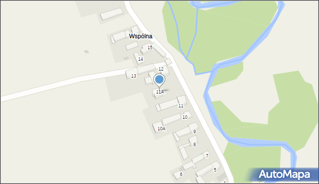 Lipnica Wielka, Lipnica Wielka, 11A, mapa Lipnica Wielka