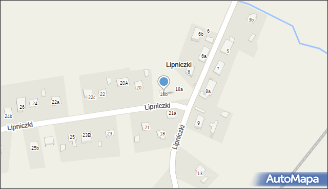 Lipniczki, Lipniczki, 18b, mapa Lipniczki