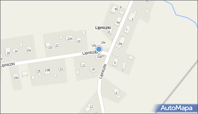 Lipniczki, Lipniczki, 21a, mapa Lipniczki