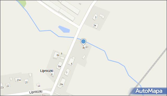 Lipniczki, Lipniczki, 3b, mapa Lipniczki