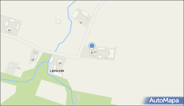 Lipnik, Lipnik, 91, mapa Lipnik