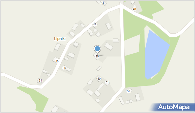 Lipnik, Lipnik, 39, mapa Lipnik