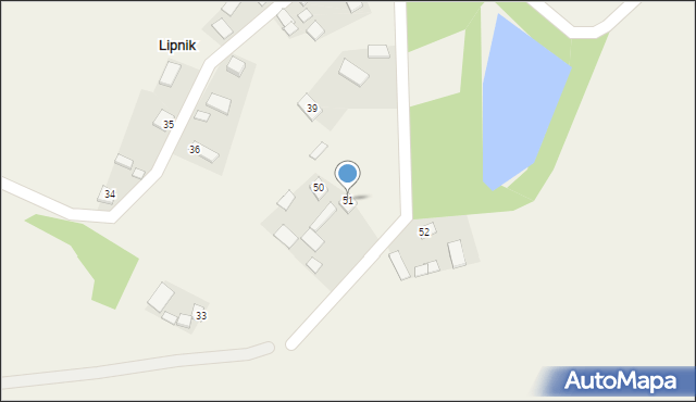 Lipnik, Lipnik, 51, mapa Lipnik