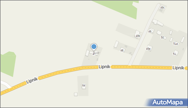 Lipnik, Lipnik, 47, mapa Lipnik