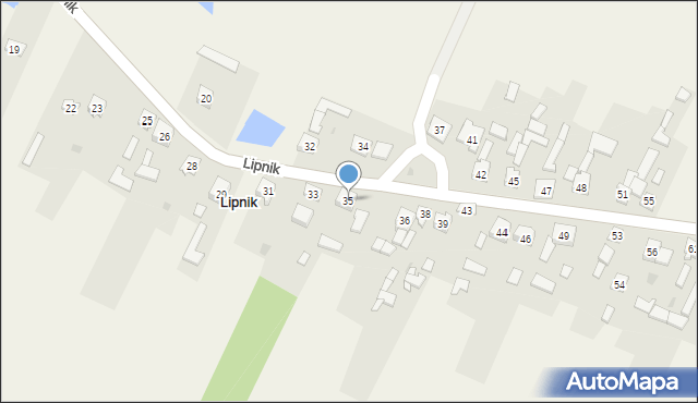 Lipnik, Lipnik, 35, mapa Lipnik