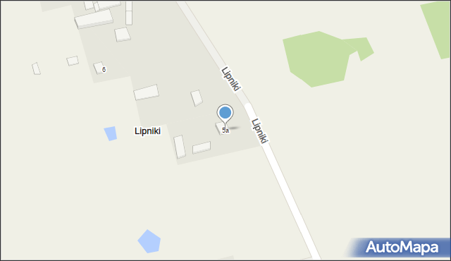 Lipniki, Lipniki, 5a, mapa Lipniki