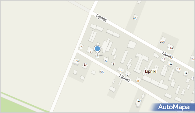 Lipniki, Lipniki, 4, mapa Lipniki