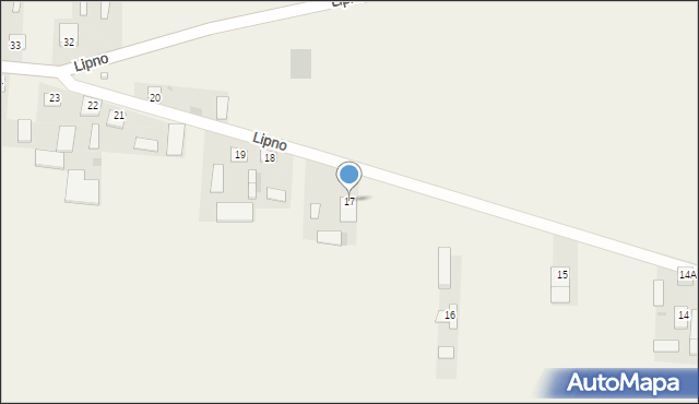 Lipno, Lipno, 17, mapa Lipno